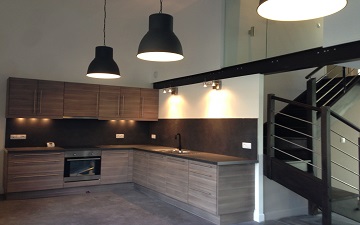 Création d'un loft à Roubaix (59) - 2012